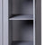 3-Door Wardrobe Grey 118x50x171.5 cm Pine Panama Range