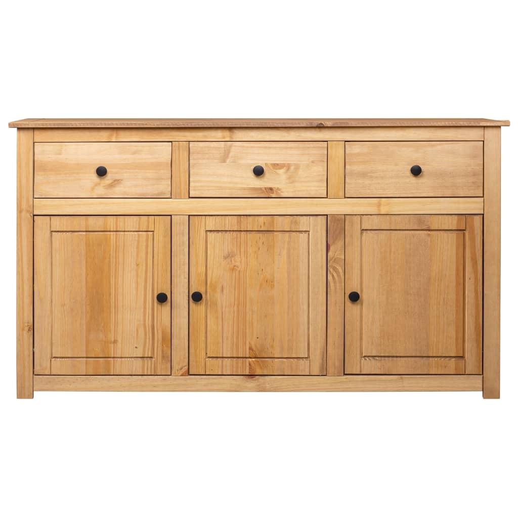 Sideboard 135x40x80 cm Solid Pinewood Panama Range