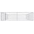 Outdoor Dog Kennel Galvanised Steel 4x4x1 m