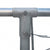 Outdoor Dog Kennel Galvanised Steel 4x4x1 m