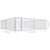 Outdoor Dog Kennel Galvanised Steel 4x4x1 m