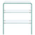 Coffee Table 50x40x56 cm Tempered Glass