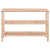3-Tier Shoe Rack Solid Fir Wood