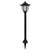 Outdoor Solar Lamps 6 pcs LED Black