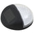 Outdoor Solar Wall Lamps LED 24 pcs Round Black
