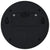 Outdoor Solar Wall Lamps LED 24 pcs Round Black