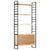 4-Tier Bookcase 80x30x180 cm Solid Mango Wood