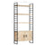 4-Tier Bookcase 80x30x180 cm Solid Mango Wood