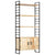 4-Tier Bookcase 80x30x180 cm Solid Mango Wood