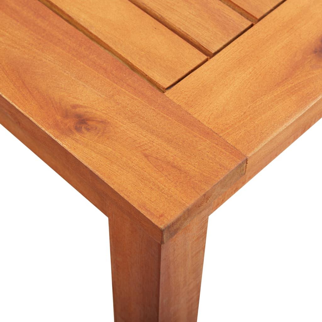 Garden Table 150x90x74 cm Solid Acacia Wood
