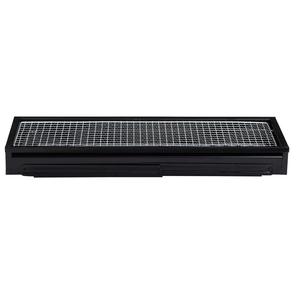 Portable Camping BBQ Grill Steel 60x22.5x33 cm