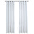 Blackout Curtains with Metal Rings 2 pcs Off White 140x225 cm