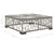 8 Piece Garden Lounge Set with Cushions Poly Rattan Grey