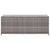 Garden Storage Box Grey 120x50x60 cm Poly Rattan