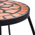 Mosaic Tables 3 pcs Terracotta Ceramic