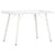 Desk White 90x50x79 cm