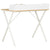 Desk White and Natural 80x50x84 cm