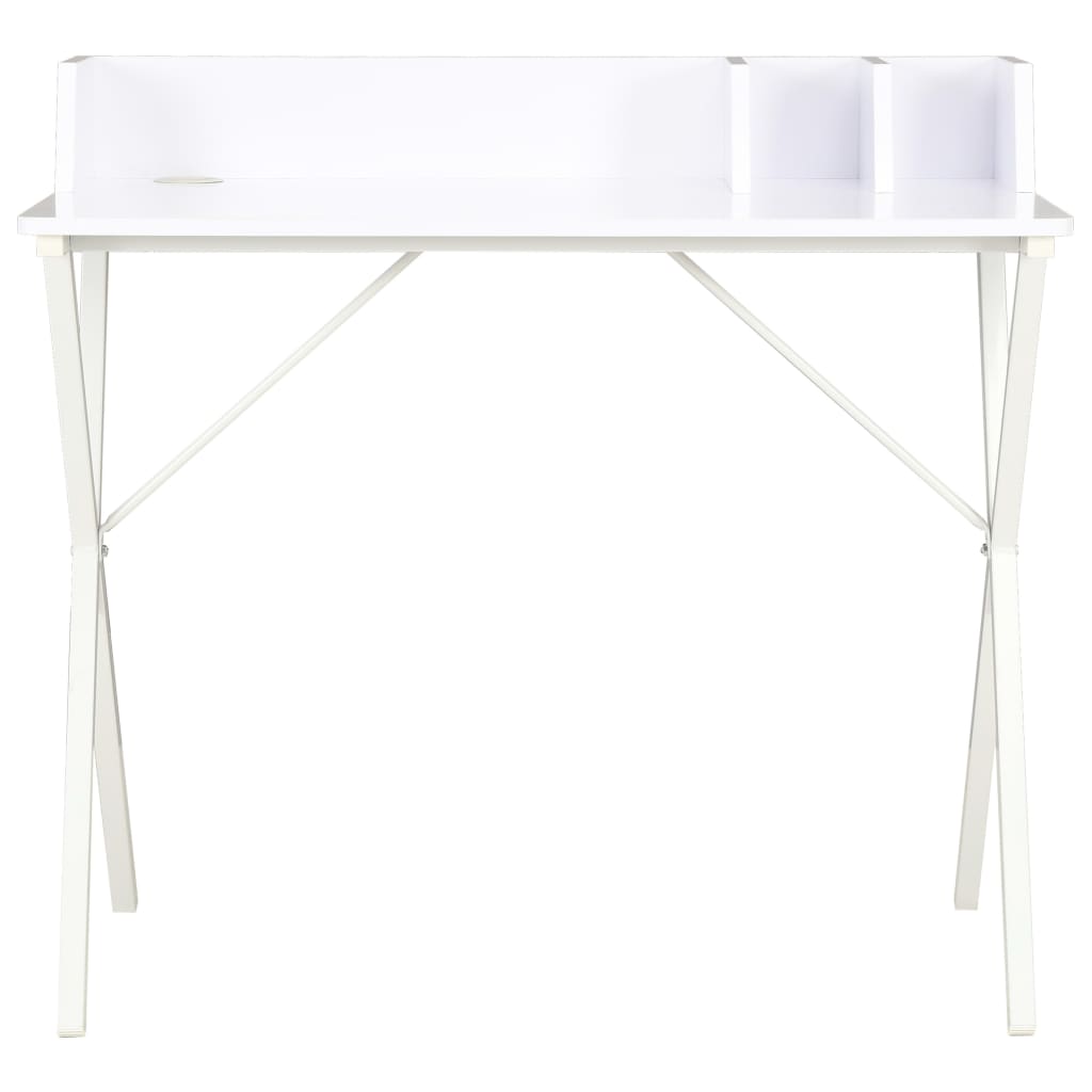 Desk White 80x50x84 cm