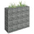 Gabion Raised Bed Galvanised Steel 90x30x90 cm