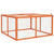 Rabbit Hutch 124x120x60 cm Solid Firwood