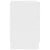 Bedside Cabinet White 38x35x56 cm Engineered Wood