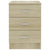 Bedside Cabinets 2 pcs Sonoma Oak 38x35x56 cm Engineered Wood