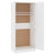 Wardrobe White 80x52x180 cm Engineered Wood