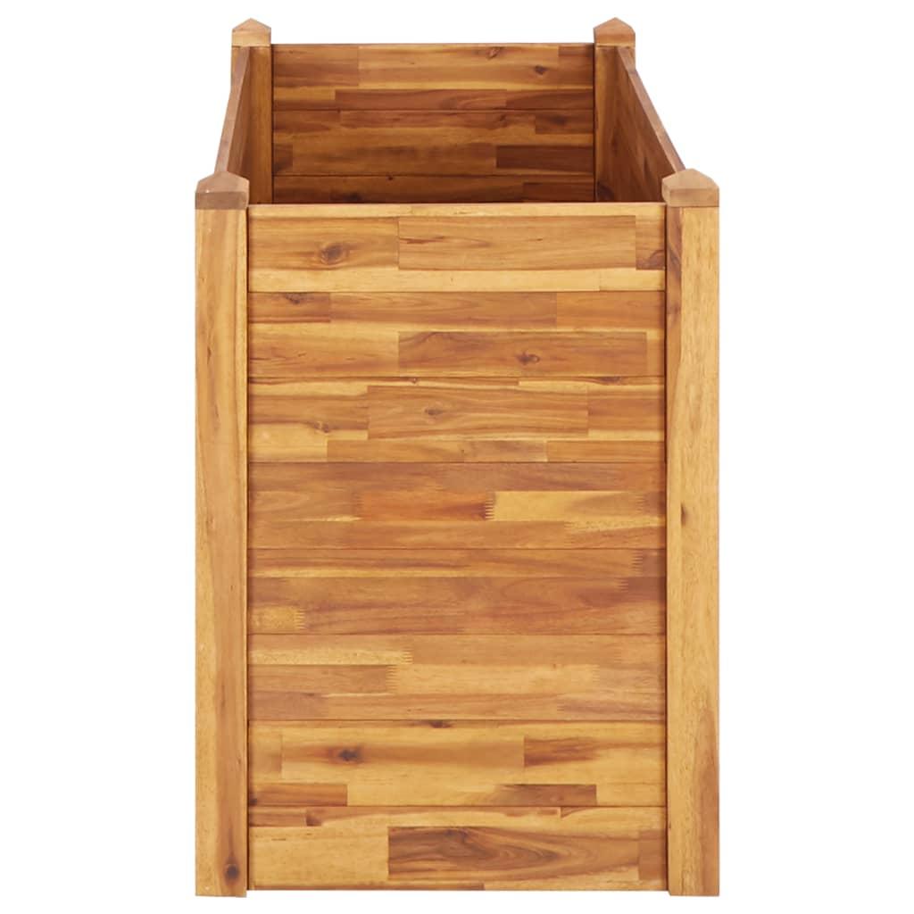 Garden Raised Bed 110x60x84 cm Solid Acacia Wood