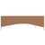 5-panel Wind Screen Fabric 600x120 cm Taupe