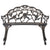 Bistro Bench 100cm Bronze Cast Aluminium