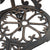 Bistro Bench 100cm Bronze Cast Aluminium
