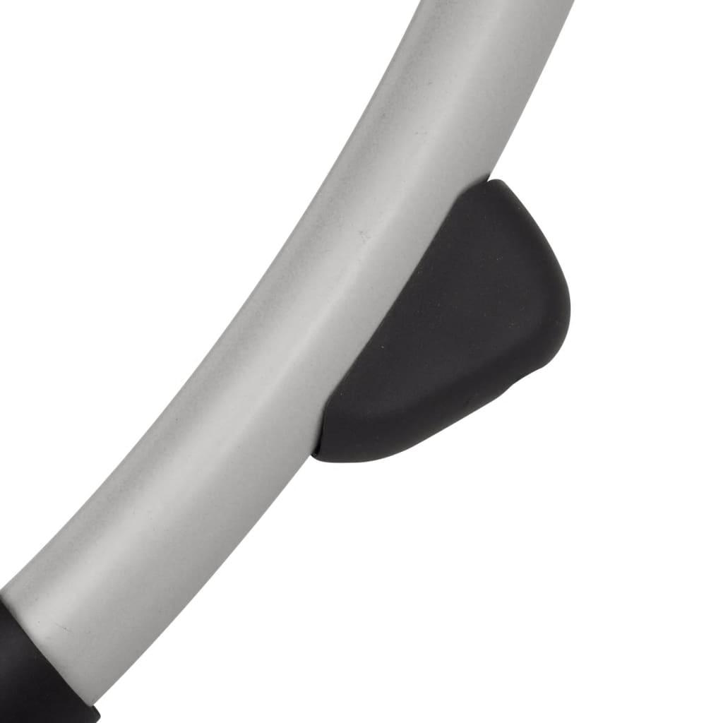 Outdoor Geometrical Sun Lounger Steel Cream