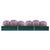 Garden Raised Bed Galvanised Steel 480x80x45 cm Green