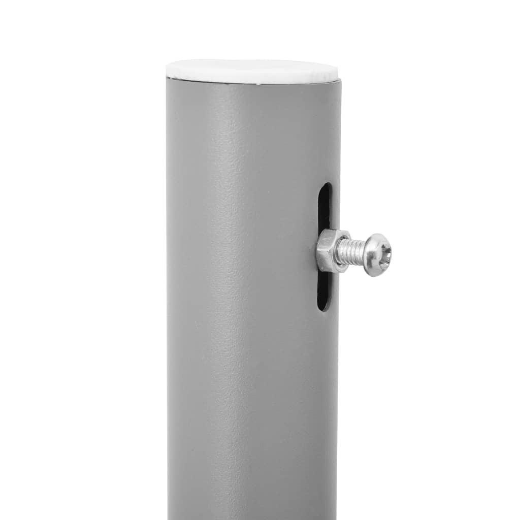 Retractable Side Awning Black 140x1000 cm
