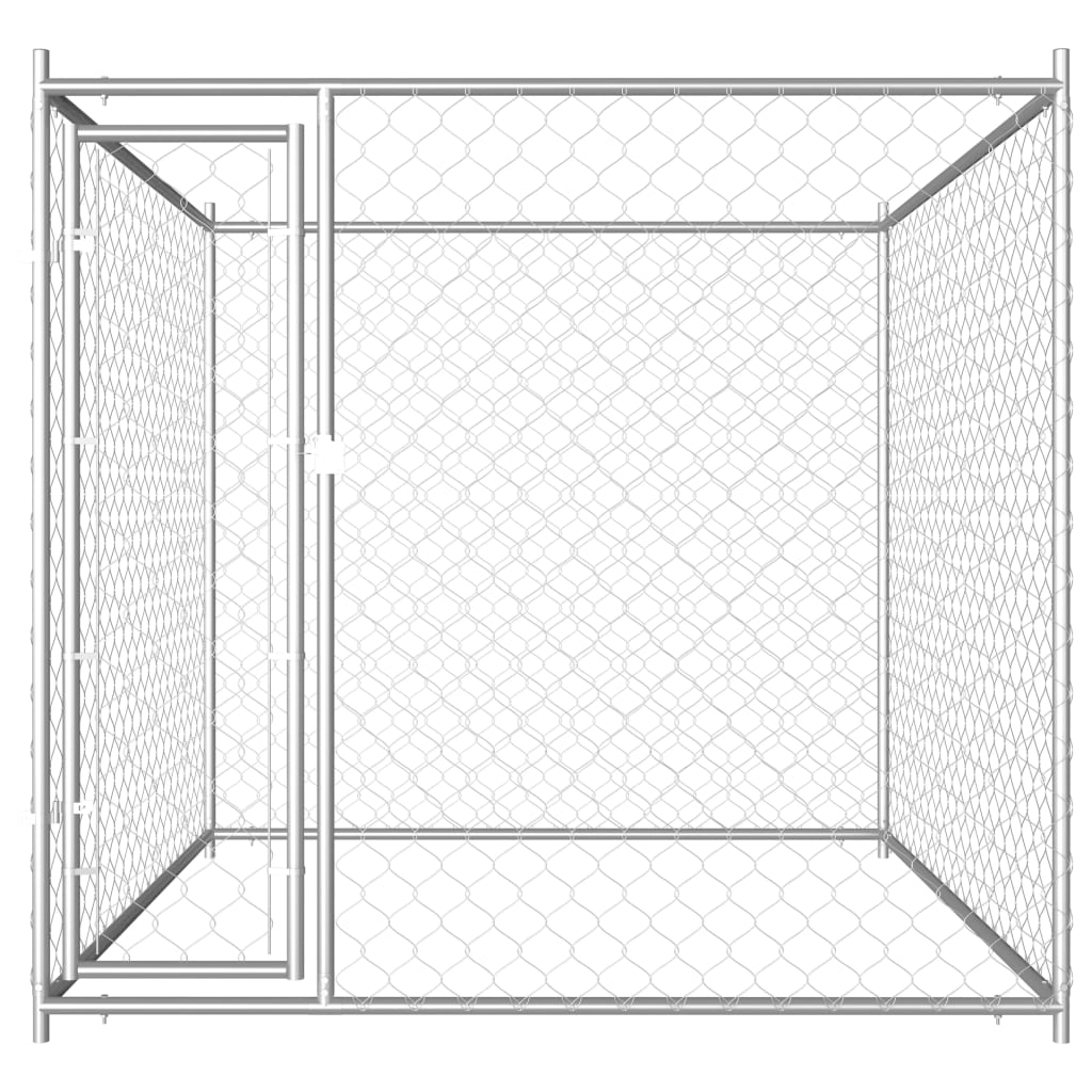 Outdoor Dog Kennel 193x193x185 cm