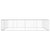 Outdoor Dog Kennel Galvanised Steel 760x760x185 cm