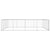 Outdoor Dog Kennel Galvanised Steel 760x760x185 cm