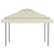 Gazebo with Double Extended Roofs 3x3x2.75 m Cream 180 g/mï¿½