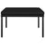 3 Piece Garden Lounge Set with Cushions Black PVC