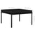 3 Piece Garden Lounge Set with Cushions Black PVC