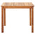 5 Piece Dining Set Poly Rattan and Solid Acacia Wood Grey