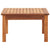Garden Coffee Table 60x60x36 cm Solid Acacia Wood