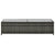 4 Piece Garden Lounge Set with Cushions Poly Rattan Anthracite