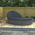 2-Person Sun Lounger with Cushions Poly Rattan Grey