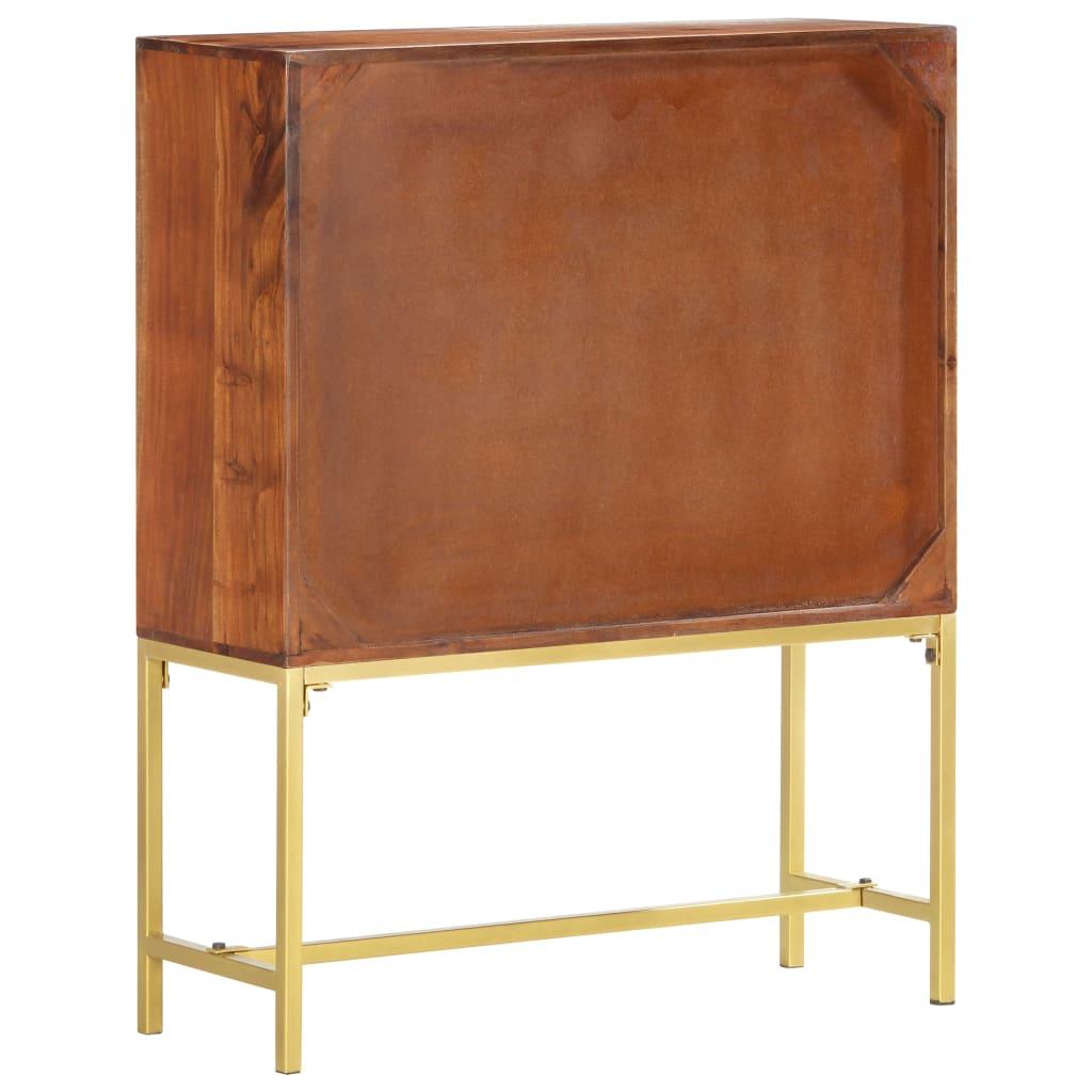 Highboard 80x30x100 cm Solid Acacia Wood