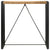 Bar Table 110x60x110 cm Solid Mango Wood