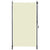 Outdoor Roller Blind 120x270 cm Cream