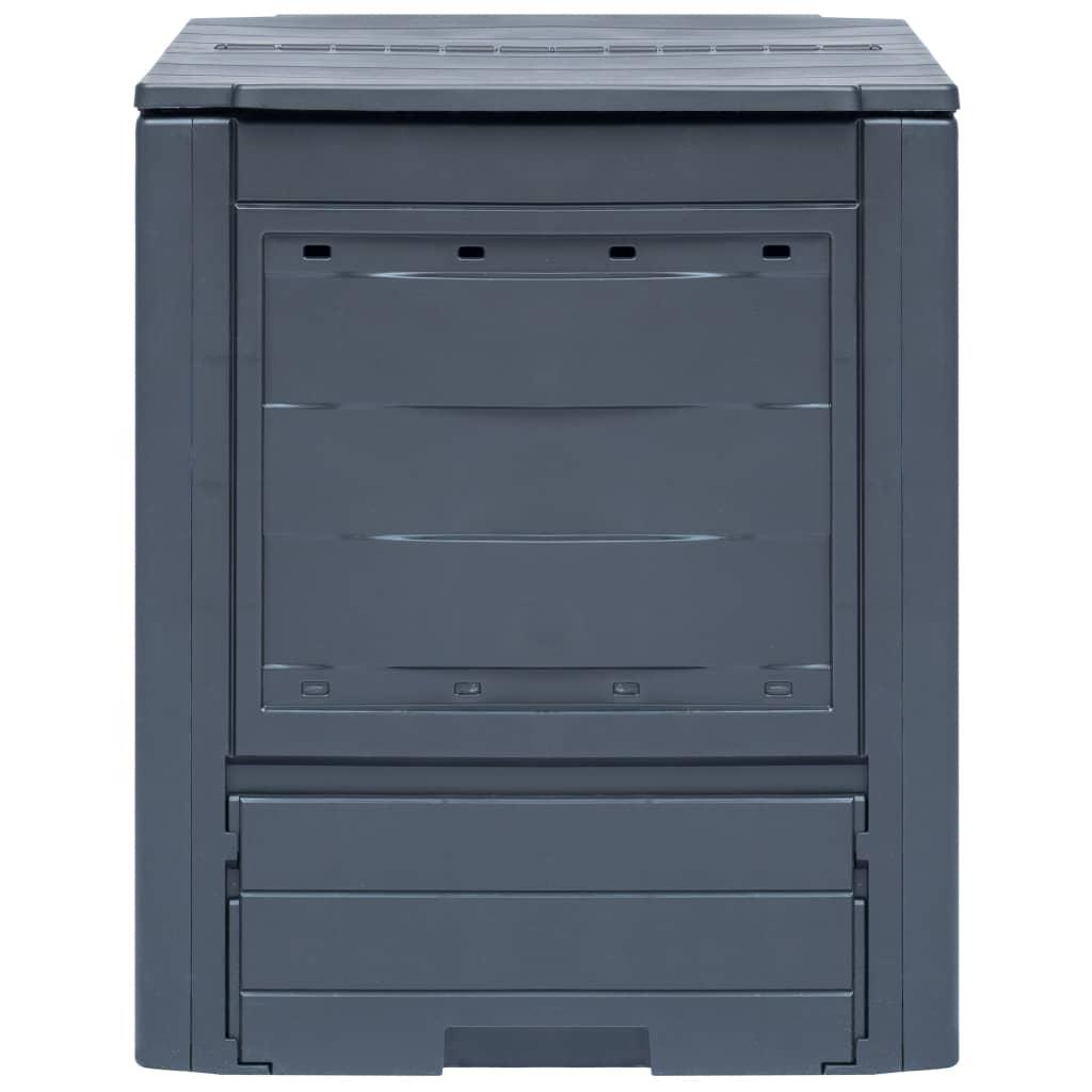 Garden Composters 3 pcs Grey 60x60x73 cm 780 L