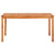 5 Piece Outdoor Dining Set with Cushions Solid Wood Acacia