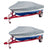 Boat Covers 2 pcs Grey Length 427-488 cm Width 229 cm